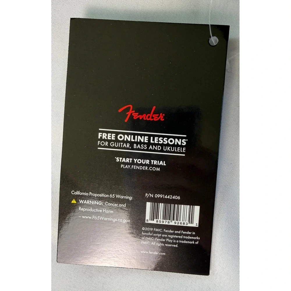 Fender F610 Tenor Ukulele Gig Bag Black Padded Case 0991442406 NEW